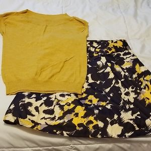 Skirt and top bundle!
